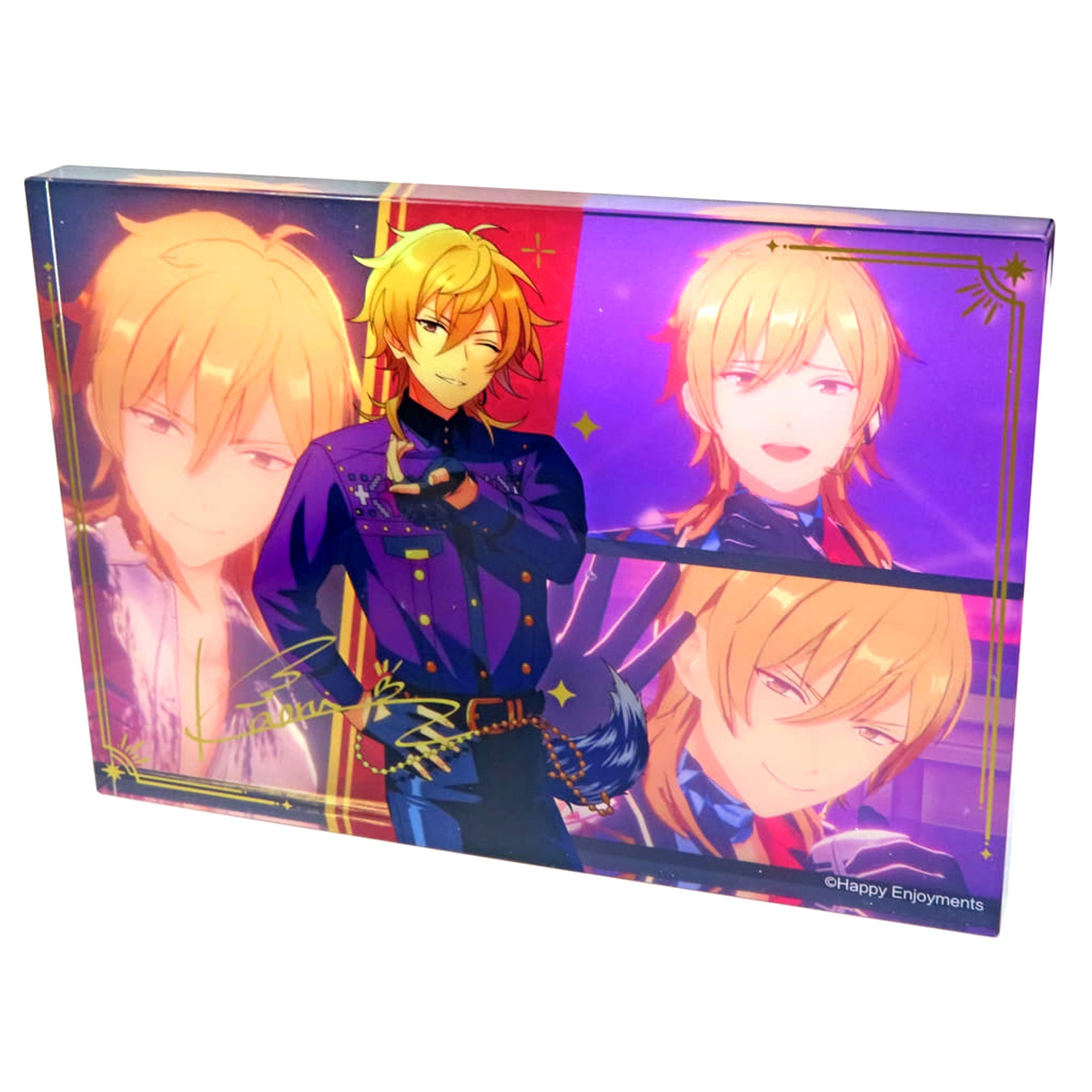 Kaoru Hakaze Ensemble Stars!! Character Acrylic Board China 6th Anniversary Commemorative Goods Purchase Bonus [USED]