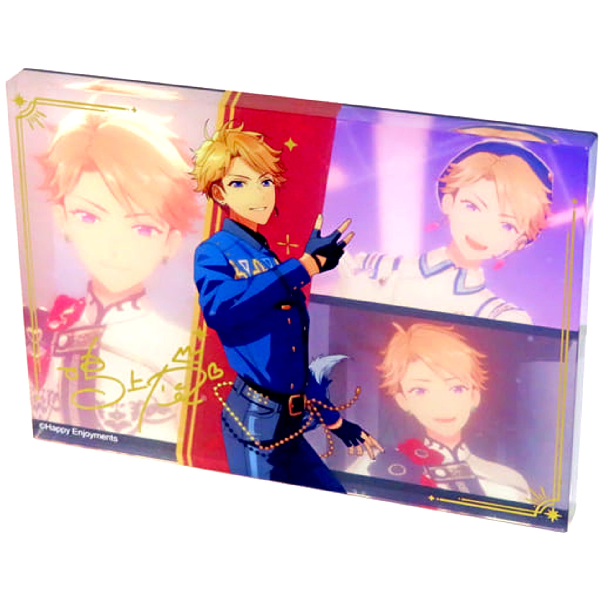 Arashi Narukami Ensemble Stars!! Character Acrylic Board China 6th Anniv. Goods Purchase Bonus [USED]