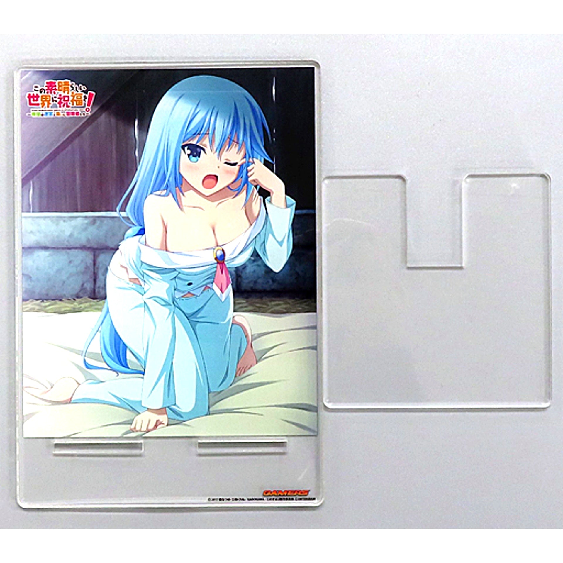 Aqua Acrylic Stand Bundle Bonus for PS4 PS Vita KonoSuba: God's Blessing on this Wonderful World! Labyrinth of Hope and the Gathering Adventurers! Gamers Ltd Set [USED]