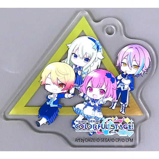 Hatsune Miku: Colorful Stage! Wonderlands X Showtime Acrylic Keychain Lawson Campaign Limited Included with Hazelnut Chocolate Keychains [USED]