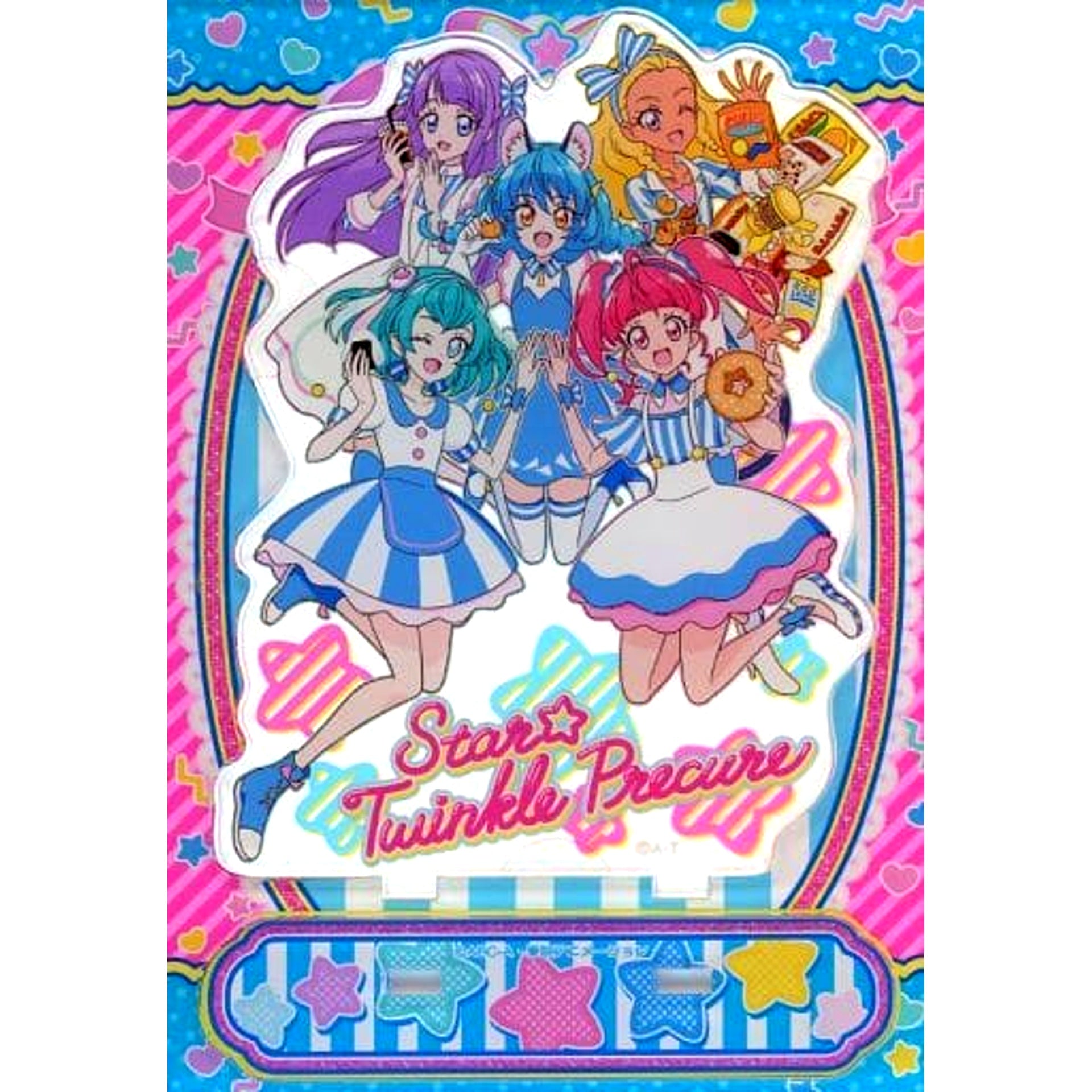 Star Twinkle PreCure Group Acrylic Stand Loppi HMV Limited [USED]