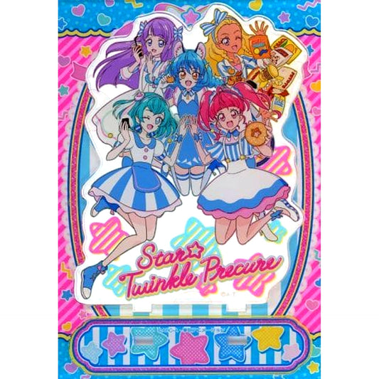 Star Twinkle PreCure Group Acrylic Stand Loppi HMV Limited [USED]