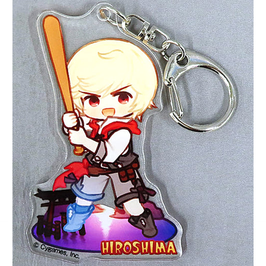 Granblue Fantasy Arthur Local Acrylic Keychain S Hiroshima Keychains [USED]
