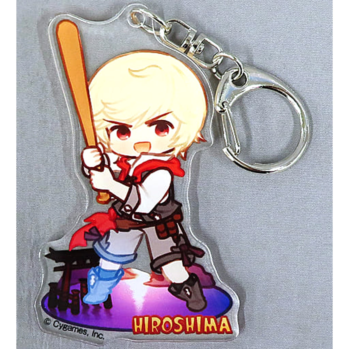 Granblue Fantasy Arthur Local Acrylic Keychain S Hiroshima Keychains [USED]