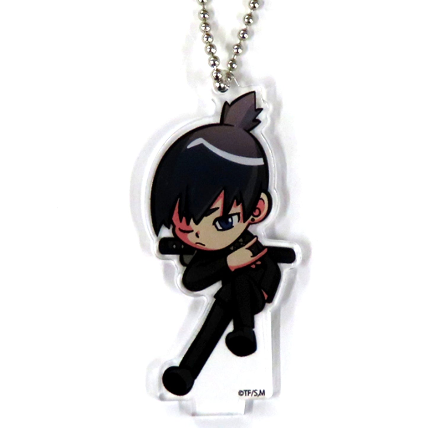 Aki Hayakawa Chainsaw Man x CharaDri!! Deformed Acrylic Keychain [USED]