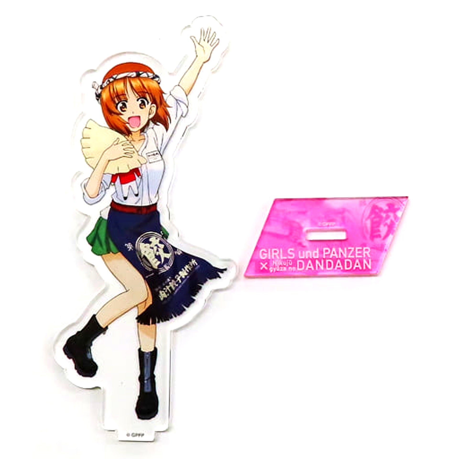 Girls und Panzer Miho Nishizumi Acrylic Stand Nikujiru Gyoza Dandadan Collaboration Final Chapter [USED]