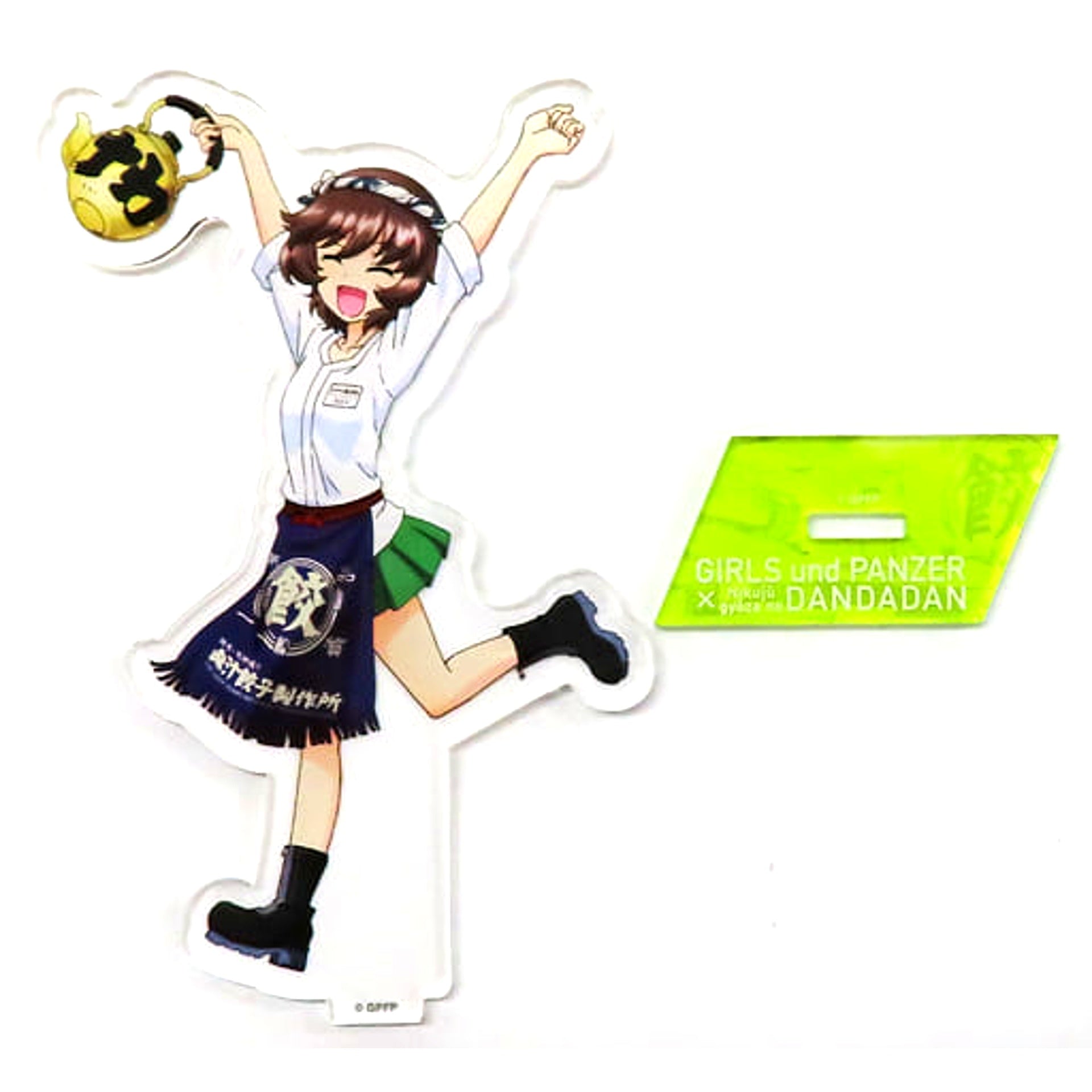 Girls und Panzer das Finale Yukari Akiyama Acrylic Stand Nikujiru Gyoza no Dandadan Collaboration [USED]