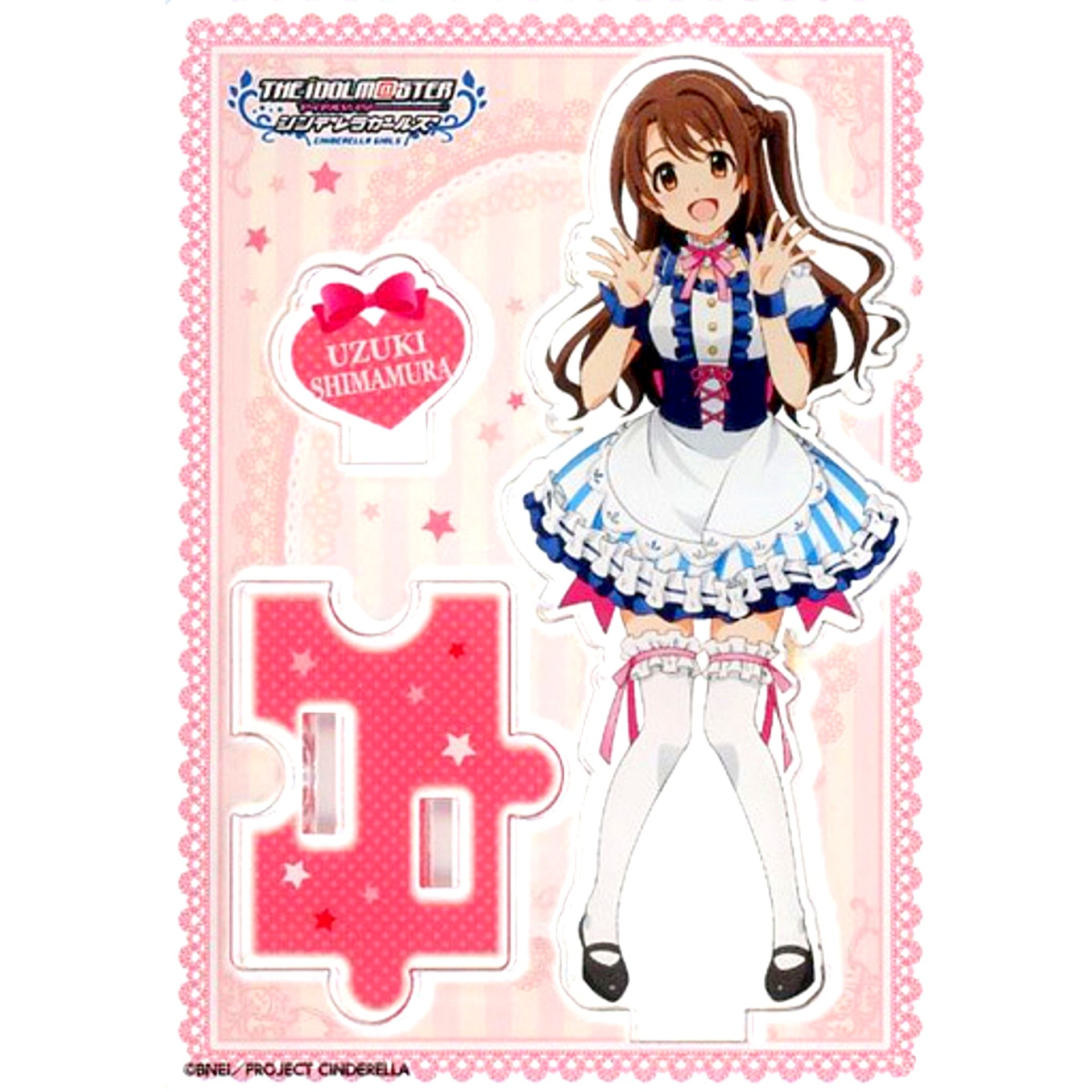 Uzuki Shimamura THE IDOLM@STER CINDERELLA GIRLS Original Acrylic Stand Panel Lawson Limited [USED]