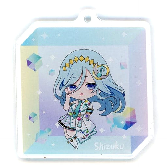 Hatsune Miku: Colorful Stage! Shizuku Hinomori Mini Character Acrylic Keychain Collection B Colorful Live 2nd: Will Limited Keychains [USED]