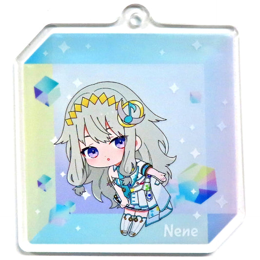 Hatsune Miku: Colorful Stage! Nene Kusanagi Mini Character Acrylic Keychain Collection B Colorful Live 2nd: Will Limited Keychains [USED]