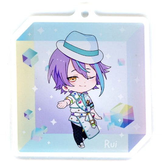 Hatsune Miku: Colorful Stage! Rui Kamishiro Mini Character Acrylic Keychain Collection B Colorful Live 2nd: Will Limited Keychains [USED]