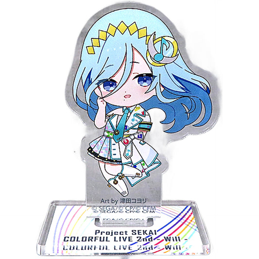 Hatsune Miku: Colorful Stage! Shizuku Hinomori Mini Character Acrylic Stand Collection B Colorful Live 2nd: Will Limited Acrylic Stands [USED]