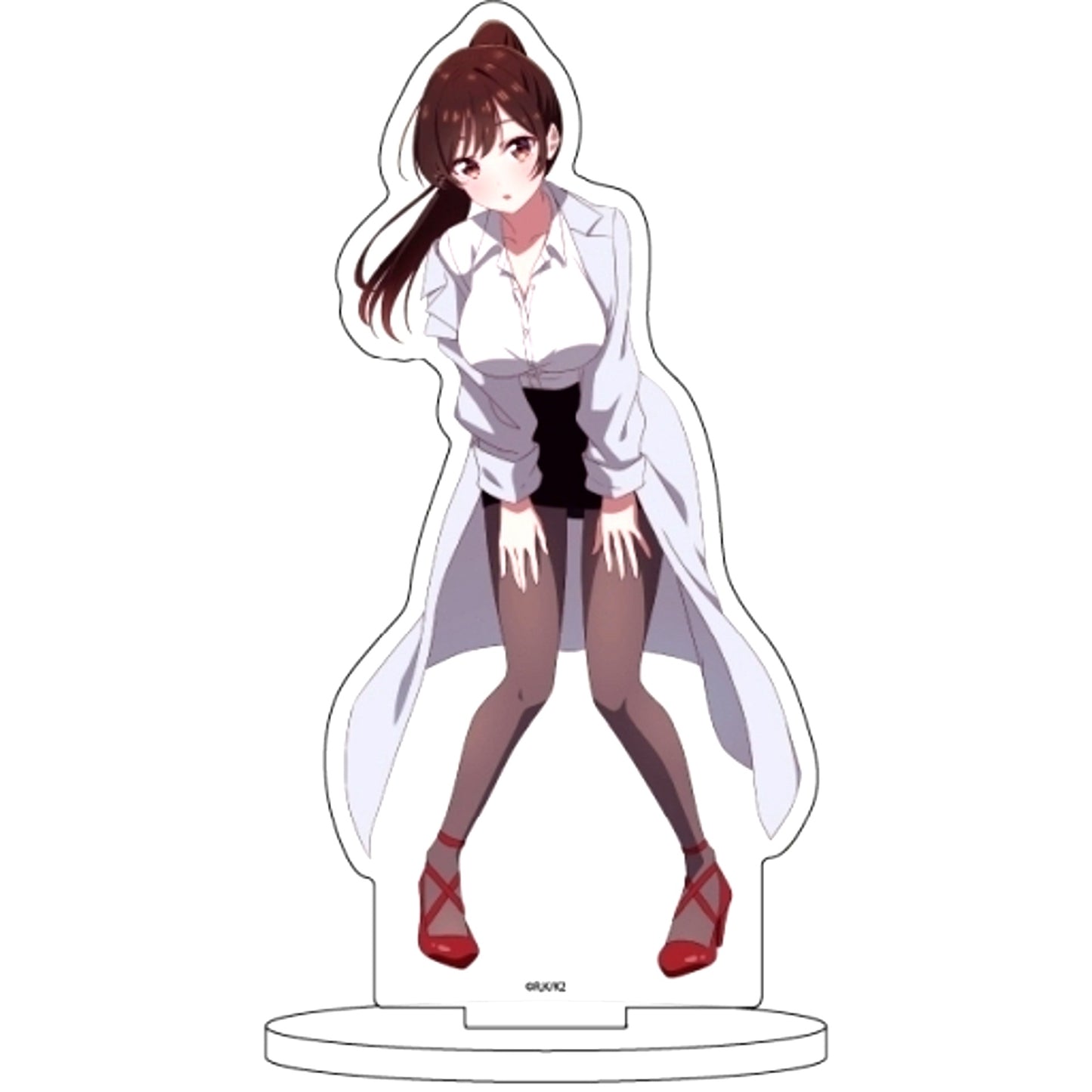 Chizuru Mizuhara 14. Teacher Ver. Illustration Rent-A-Girlfriend Character Acrylic Figure [USED]