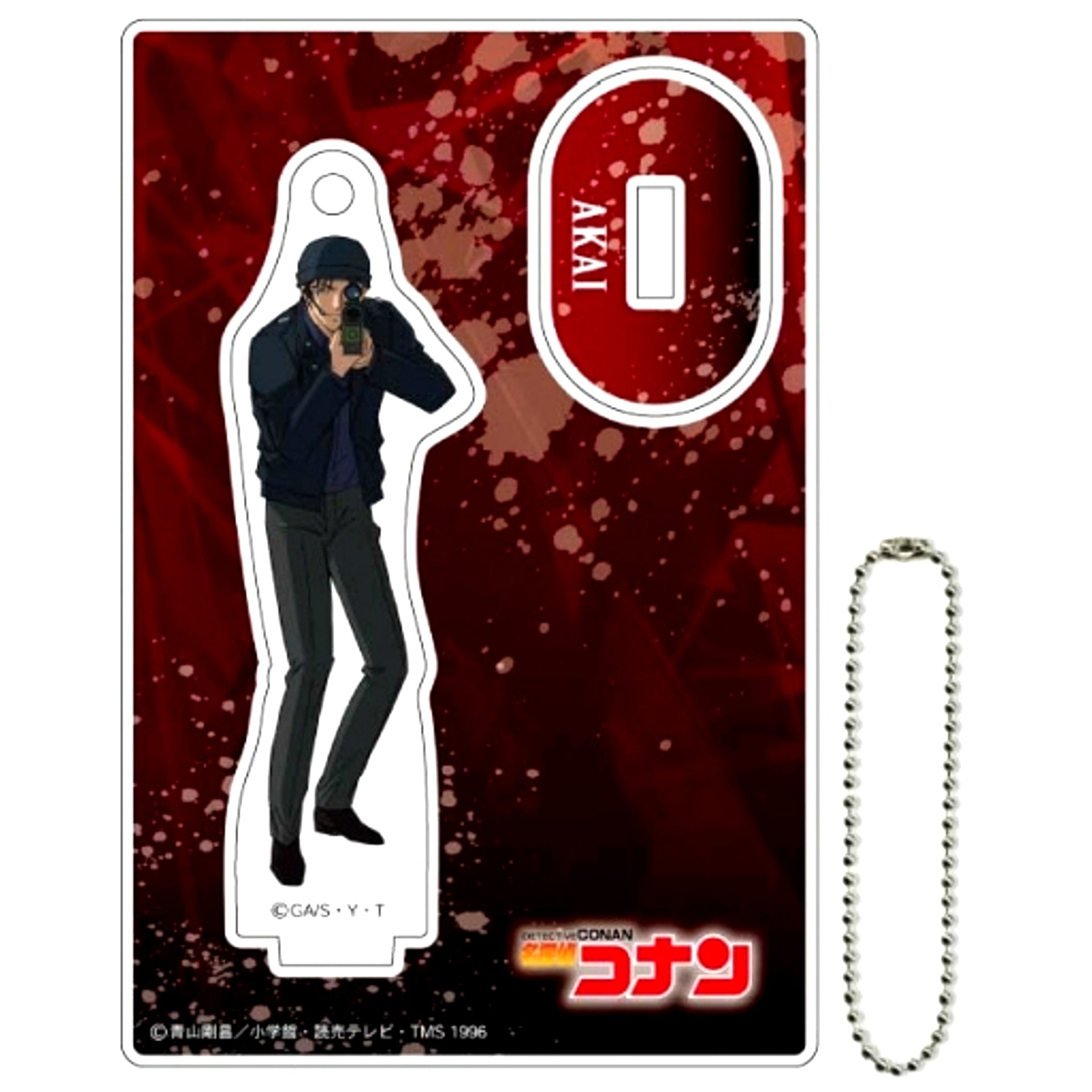 Shuichi Akai Detective Conan Trading Mini Acrylic Stand F [USED]