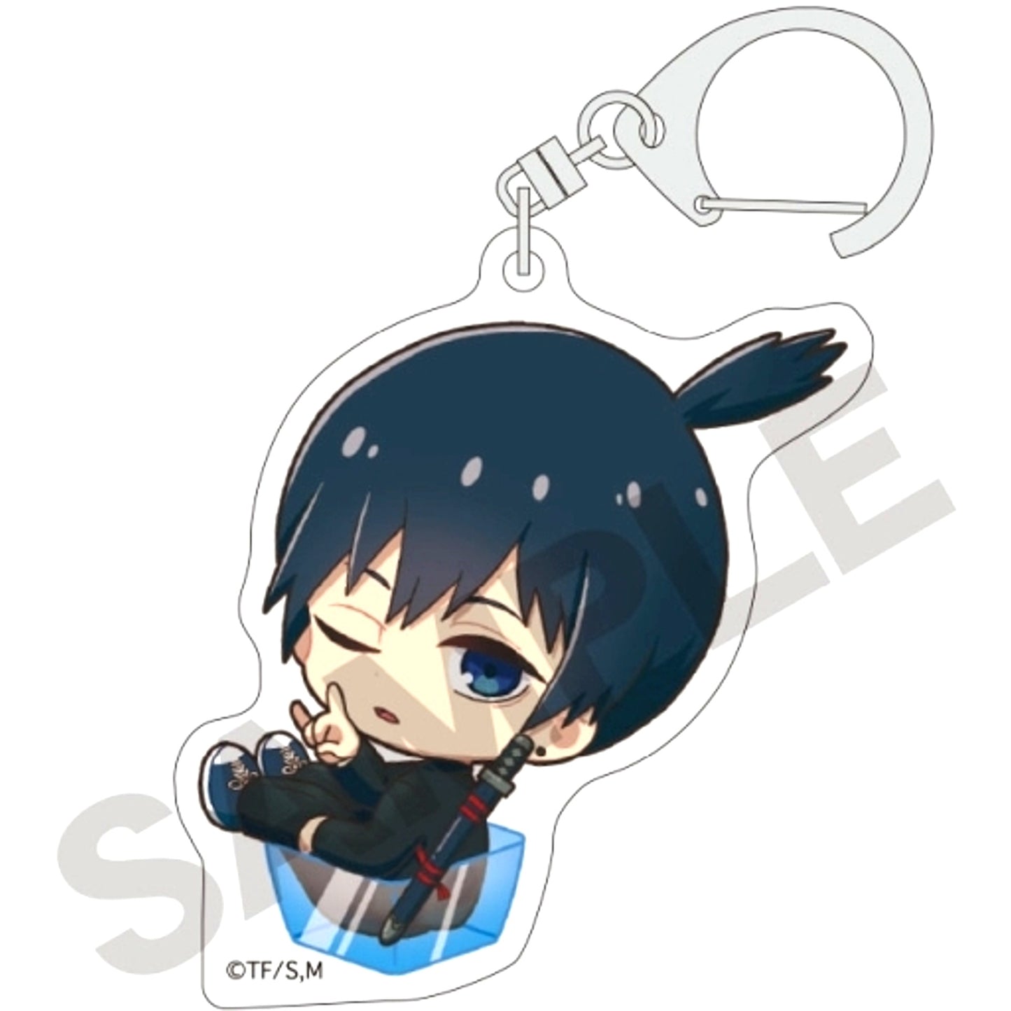 Aki Hayakawa Chainsaw Man Trading Acrylic Keychain Hakosupo [USED]