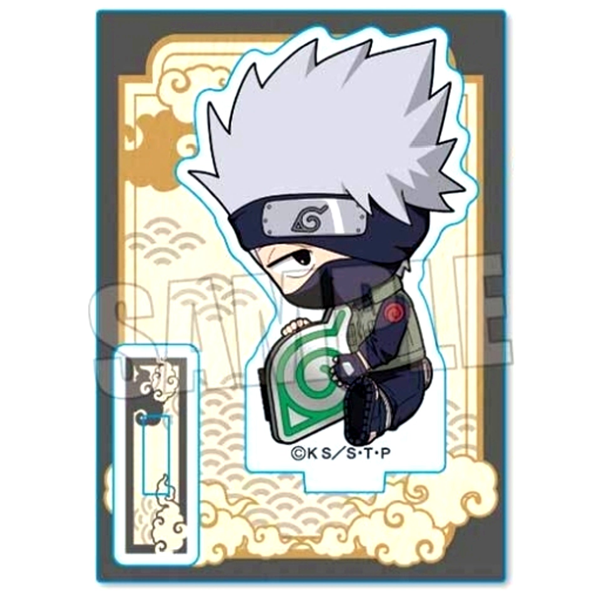 Kakashi Hatake Naruto Gyugyutto Mini Stand [USED]