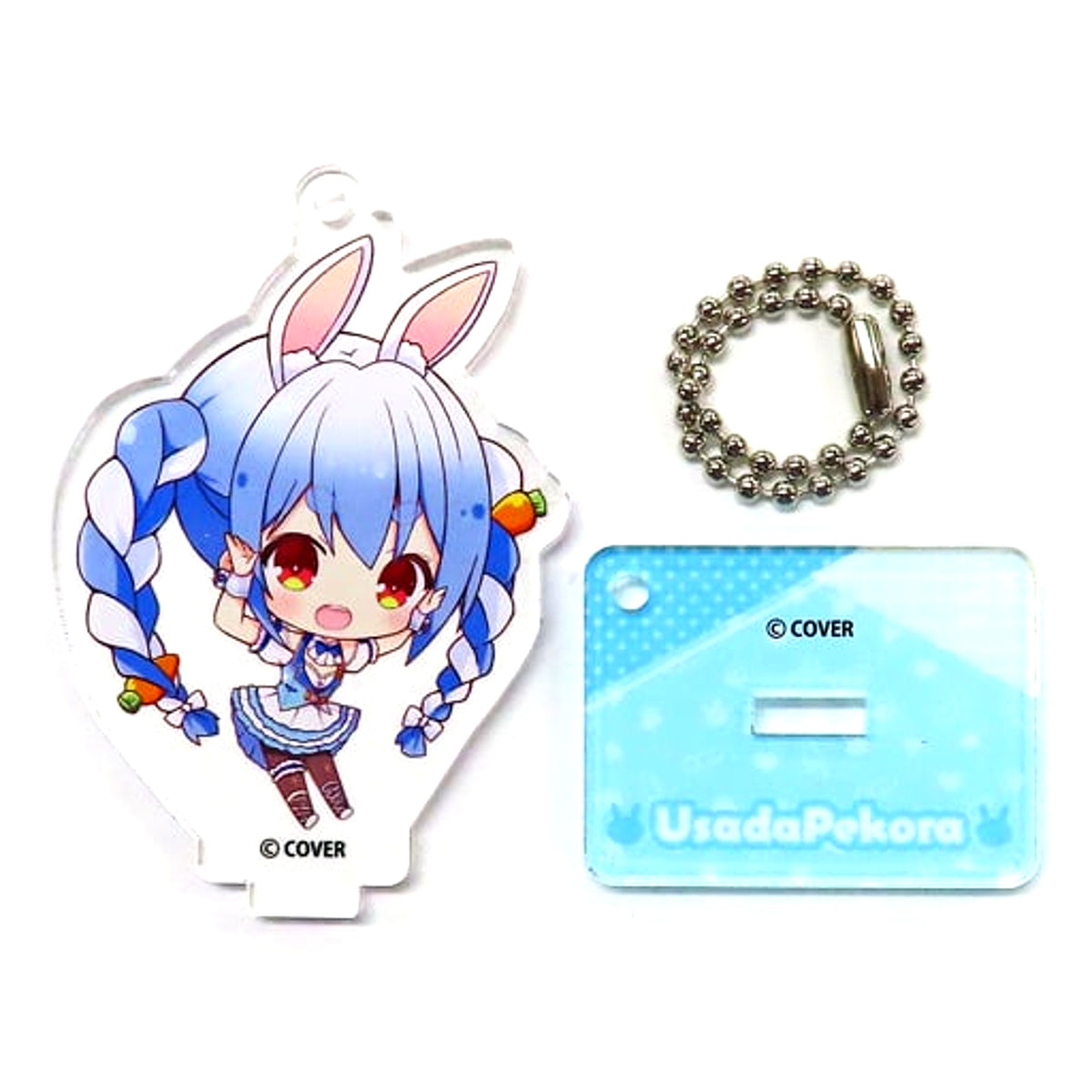 Usada Pekora Cute Rabbit hololive Virtual YouTuber Acrylic Keychain Collection with Stand [USED]