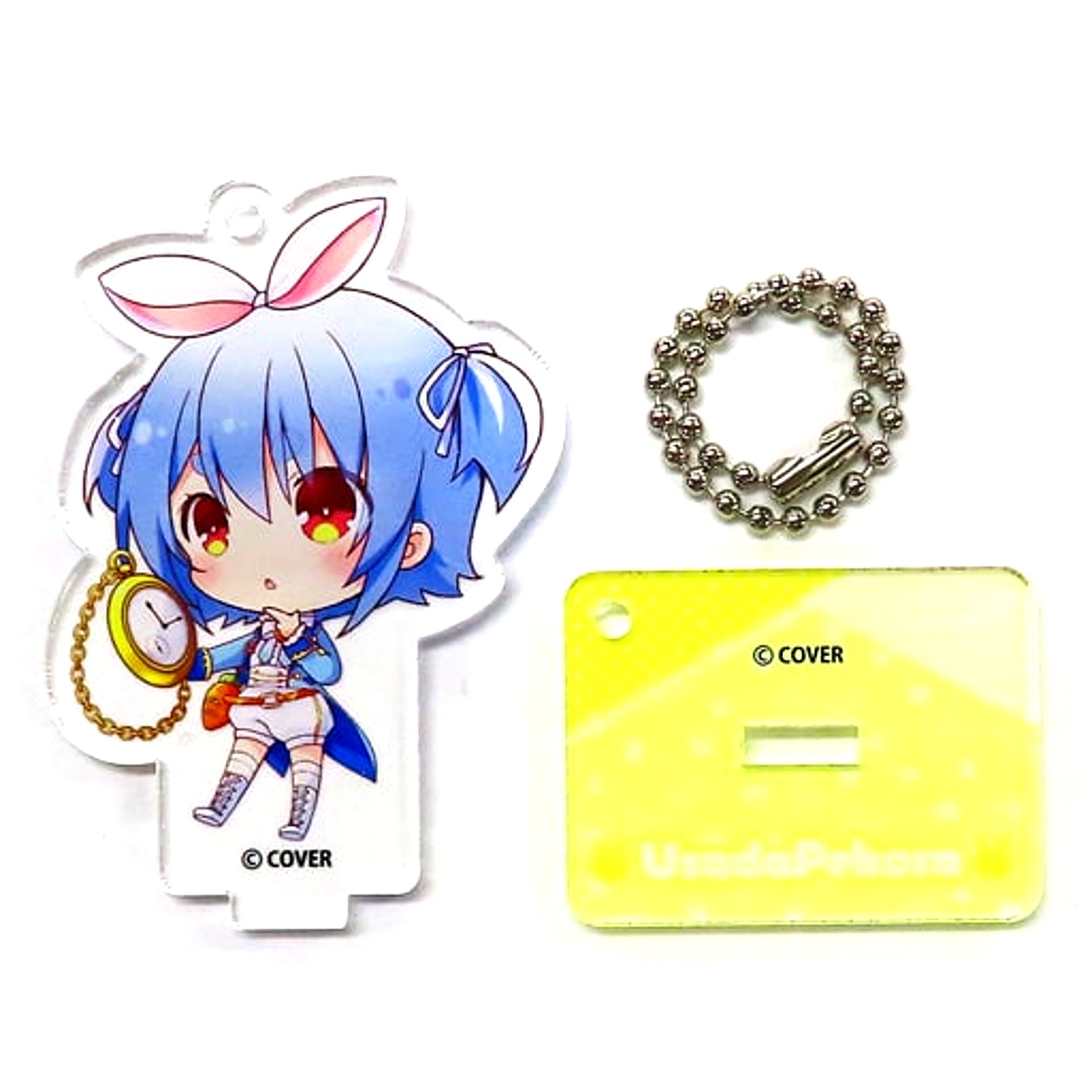 Usada Pekora Wonderland Rabbit hololive Virtual YouTuber Acrylic Keychain Collection with Stand [USED]