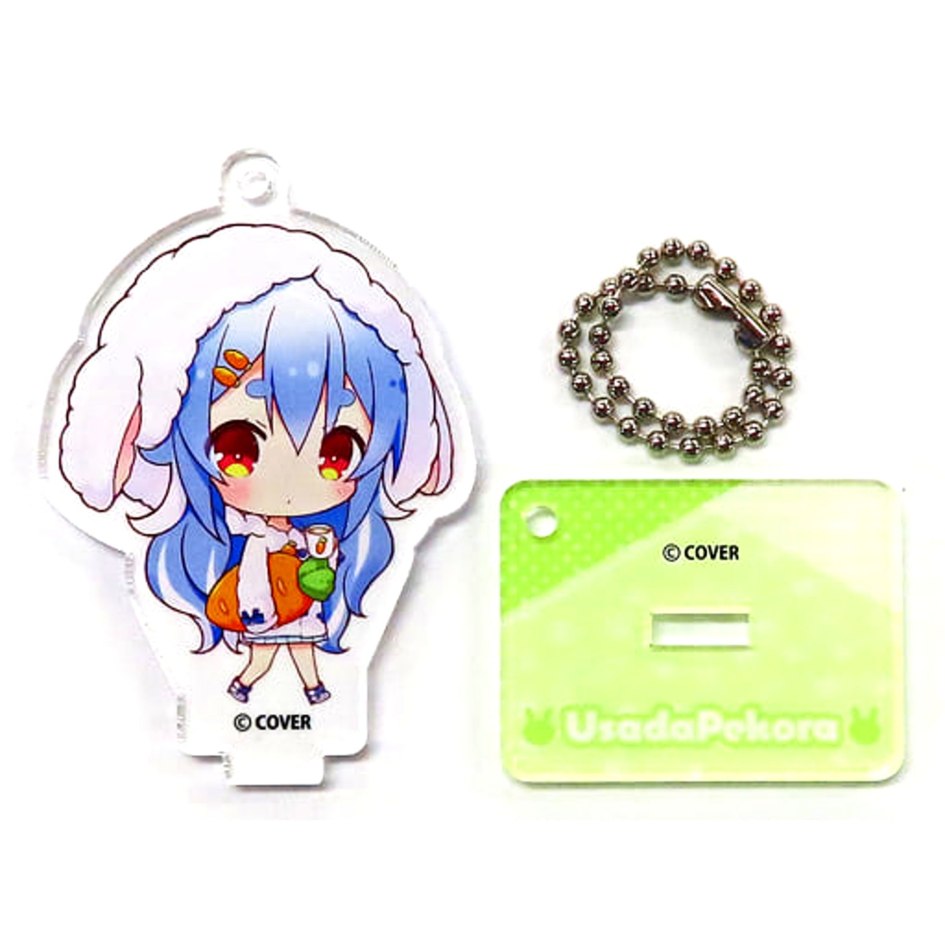 Virtual YouTuber hololive Usada Pekora Fluffy Bunny Acrylic Keyholder Collection with Stand Usada Pekora [USED]