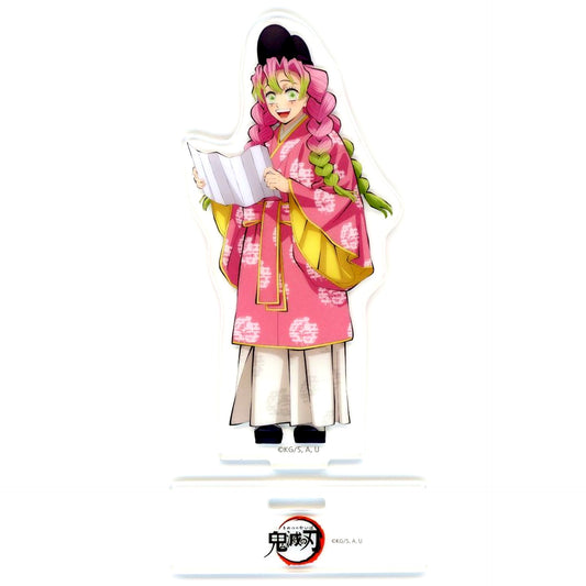 Mitsuri Kanroji Demon Slayer Happy New Year Hatsumode with Tanjiro and Friends Illustration Acrylic Stand C101 Goods [USED]