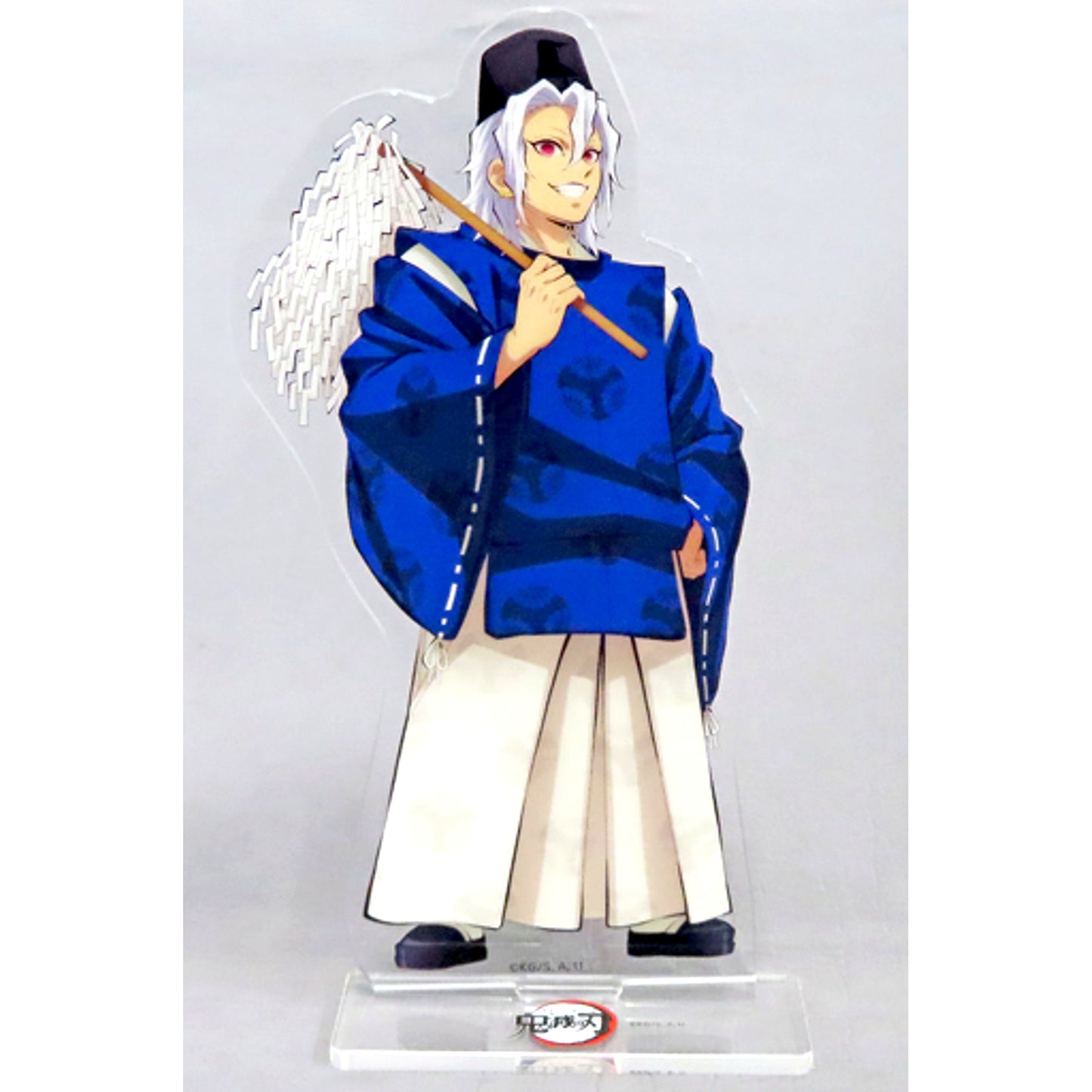 Tengen Uzui Demon Slayer Happy New Year Hatsumode with Tanjiro and Friends Illustration Acrylic Stand C101 Goods [USED]