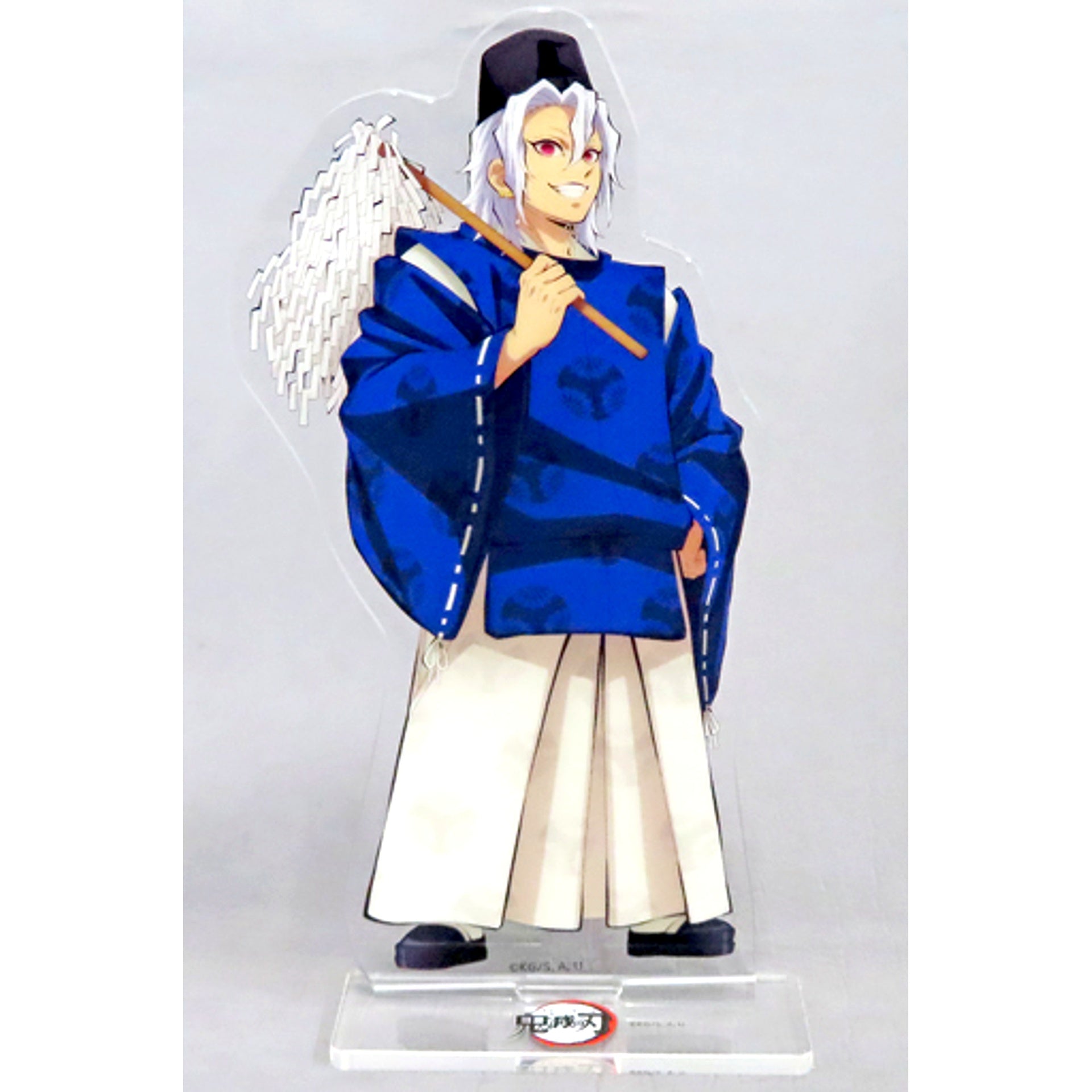 Tengen Uzui Demon Slayer Happy New Year Hatsumode with Tanjiro and Friends Illustration Acrylic Stand C101 Goods [USED]