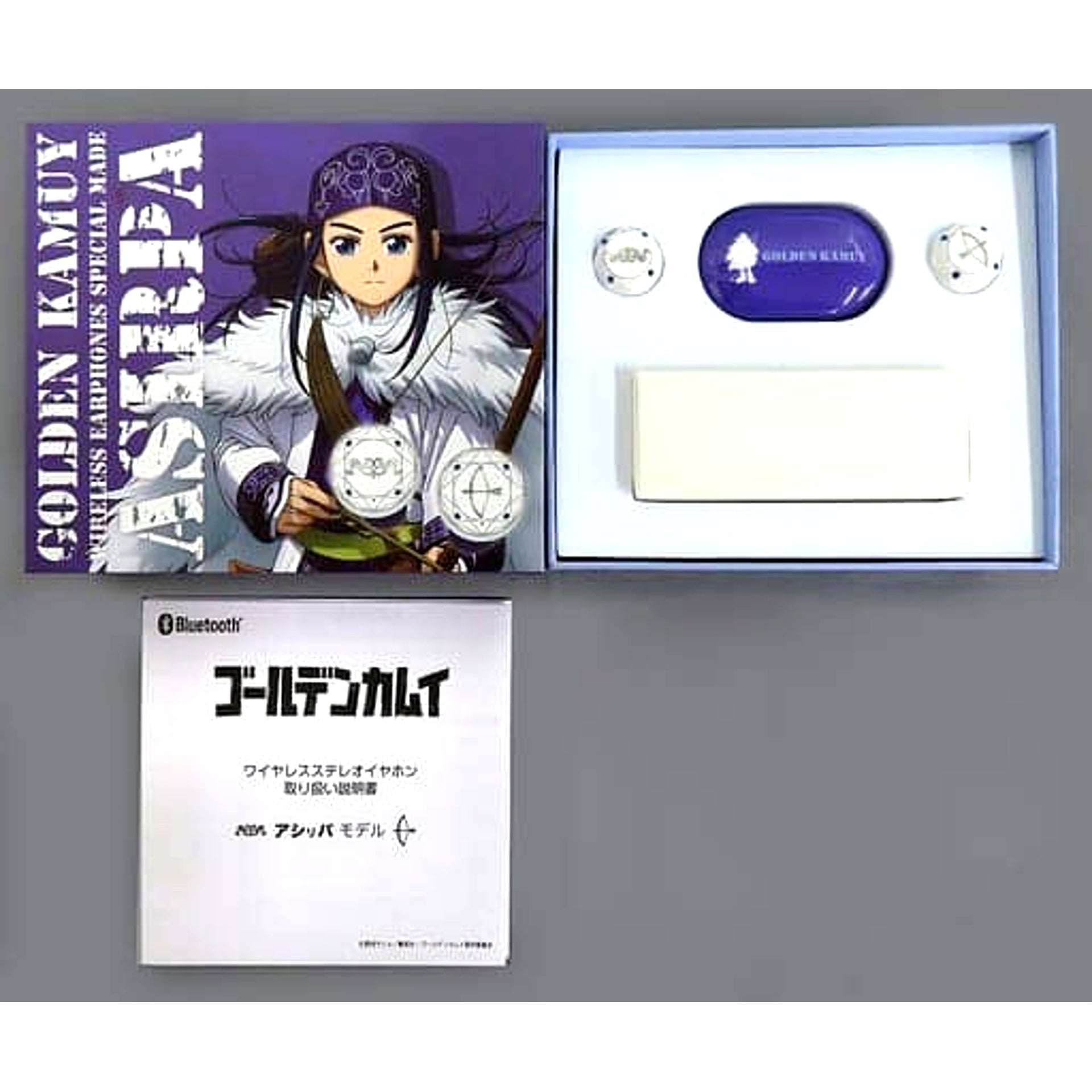 Asirpa Golden Kamuy x TOoKA BASE Model TRUE WIRELESS STEREO EARPHONES Wireless Earphones [USED]