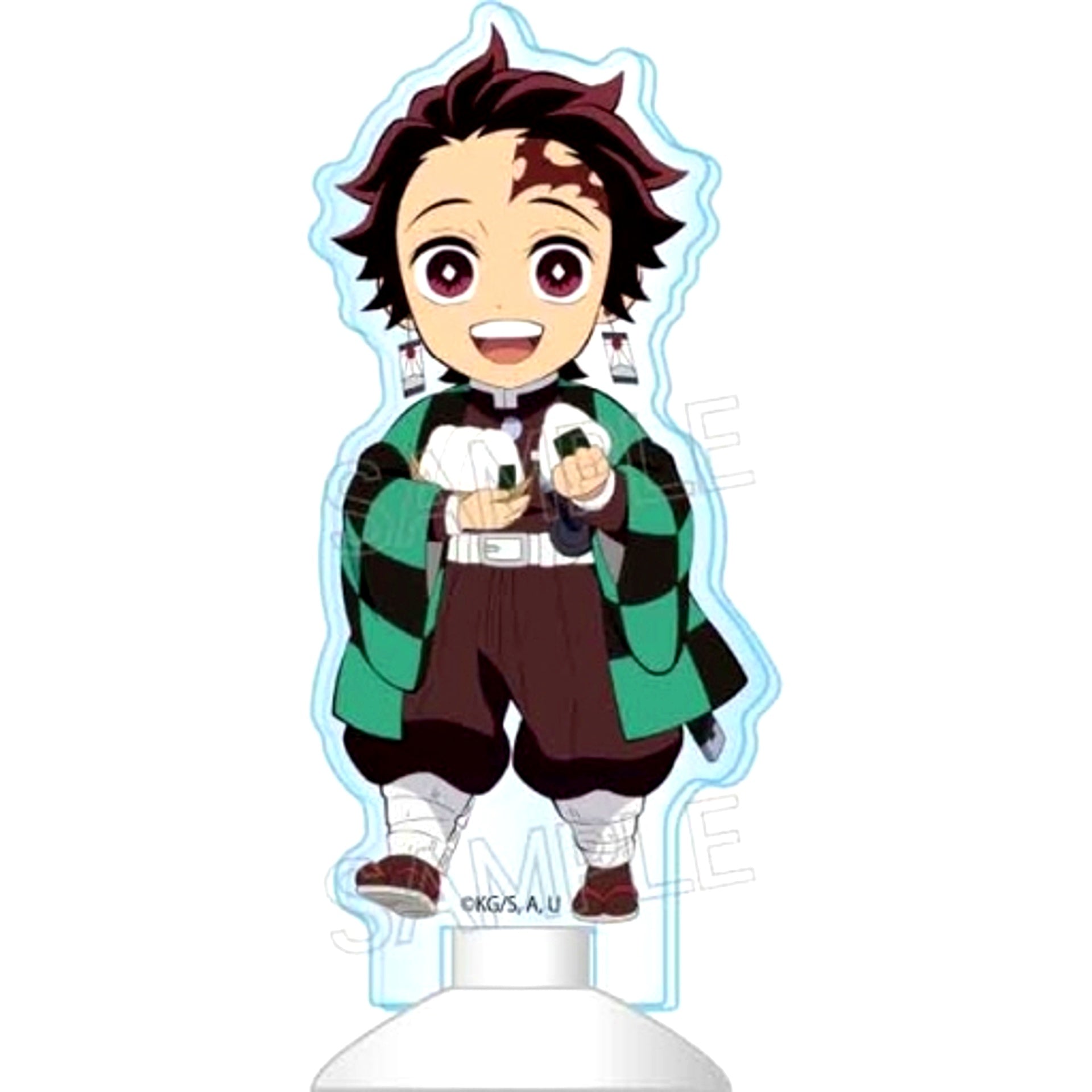 Tanjiro Kamado Demon Slayer Kimetsu no Yaiba Kaido Aruki Series Suction Cup Mascot [USED]
