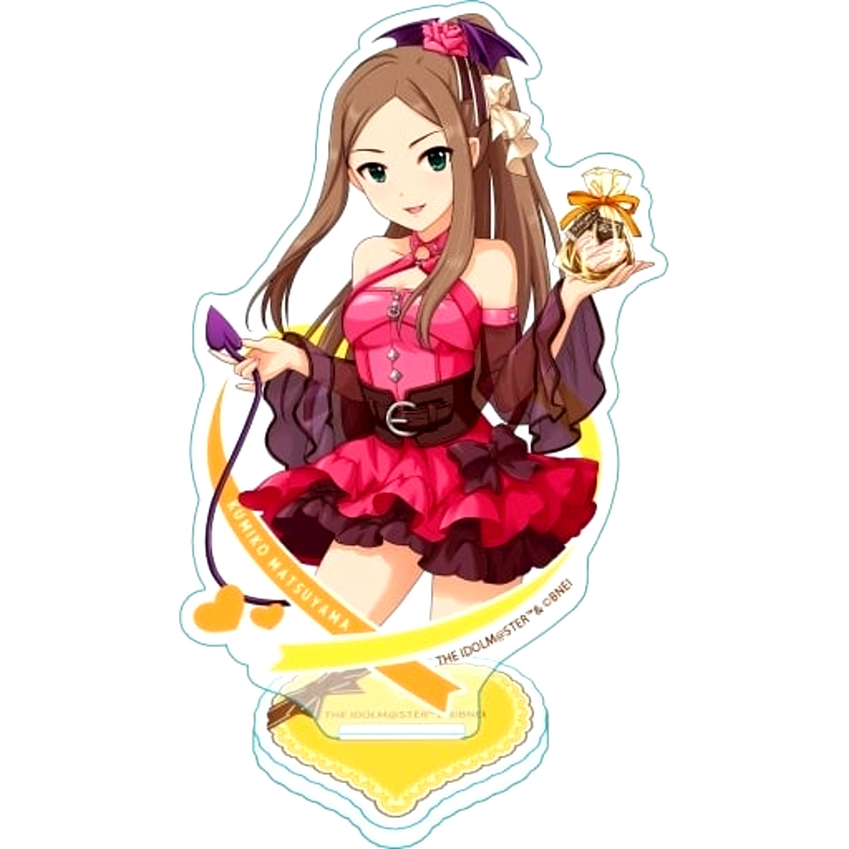 Kumiko Matsuyama The Idolmaster Cinderella Girls Valentine Devil + Ver. Acrylic Stand [USED]