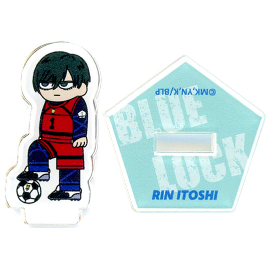 Rin Itoshi Blue Lock Jirori Trading Mini Acrylic Stand [USED]