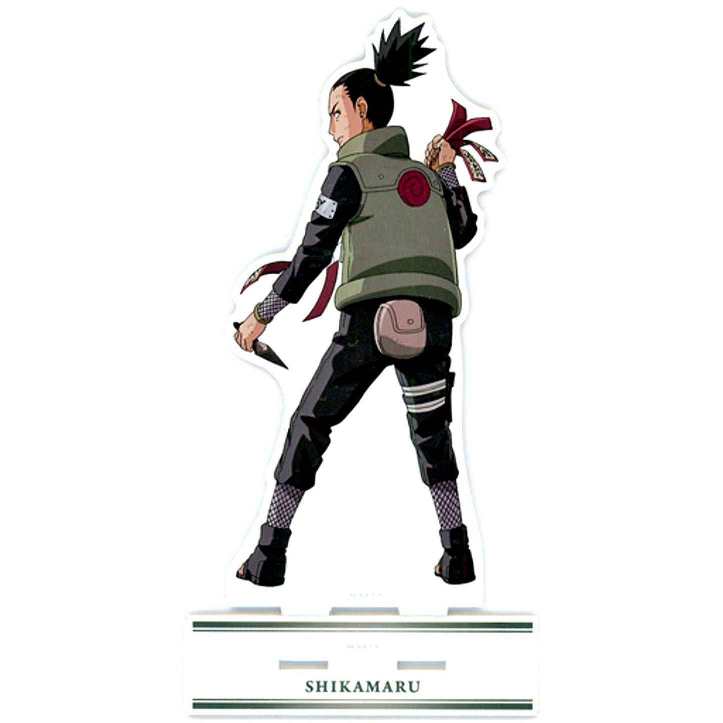 Shikamaru Nara Fighting Back Ver. Illustration Jumbo Acrylic Stand Naruto Shippuden [USED]
