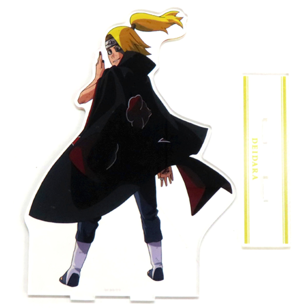Deidara Fighting Back Version Illustration Oversized Acrylic Stand Naruto: Shippuden [USED]