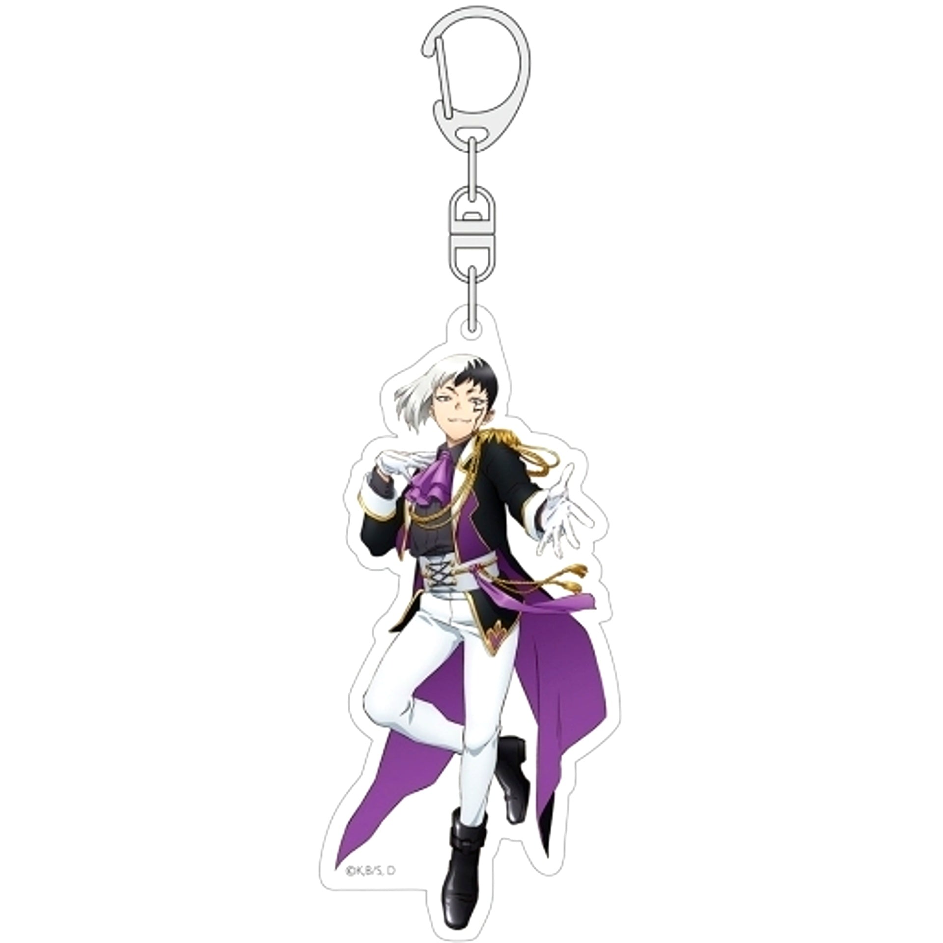 Gen Asagiri Dr. STONE Idol Style Costume Acrylic Keychain [USED]