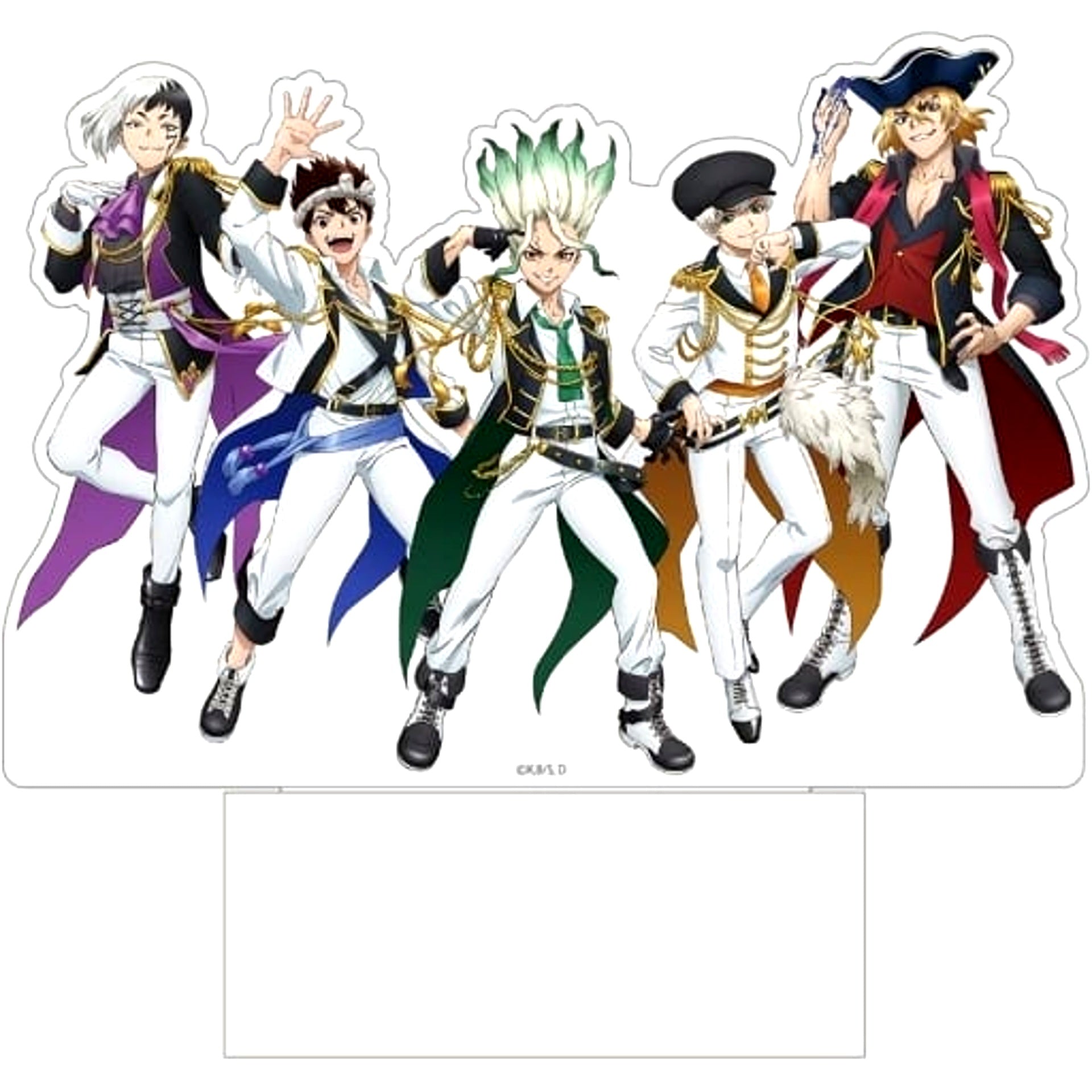 Dr. STONE Group Idol-Style Outfit Light-Up Acrylic Stand [USED]