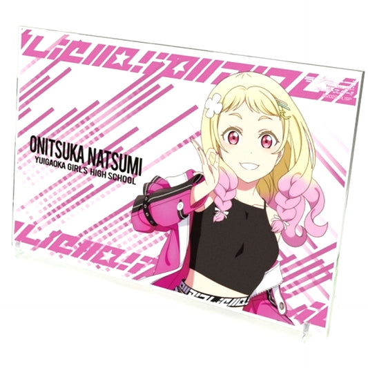 Natsumi Onitsuka Illustration Acrylic Art Stand Love Live! Superstar!! [USED]