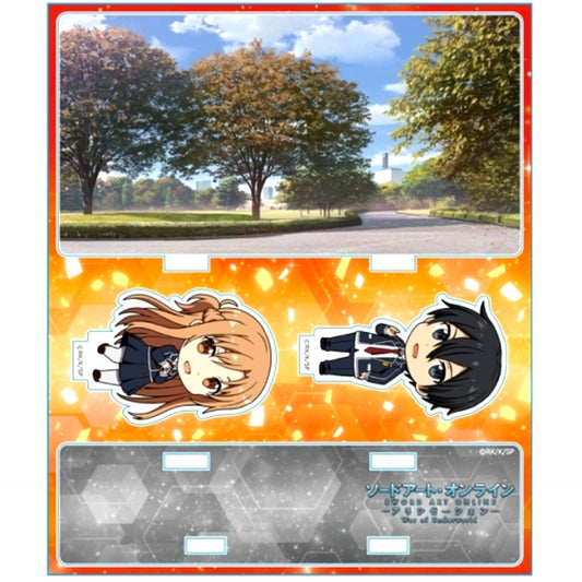 Kazuto Kirigaya & Asuna Yuuki D Acrylic Diorama Sword Art Online Alicization War of Underworld [USED]