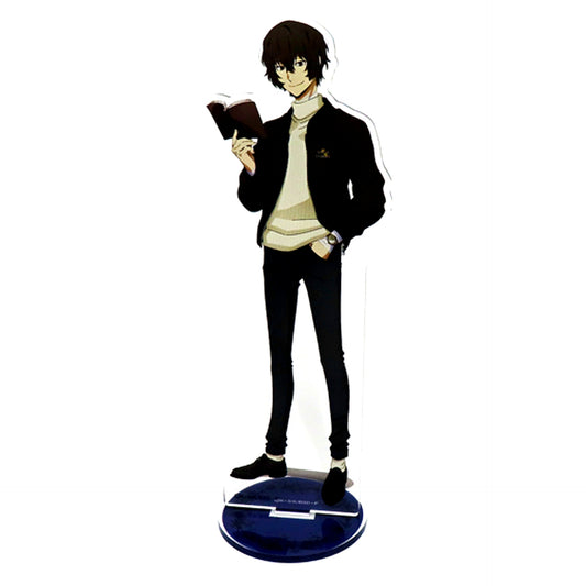 Osamu Dazai Illustration Winter Holiday Ver. BIG Acrylic Stand Bungo Stray Dogs [USED]