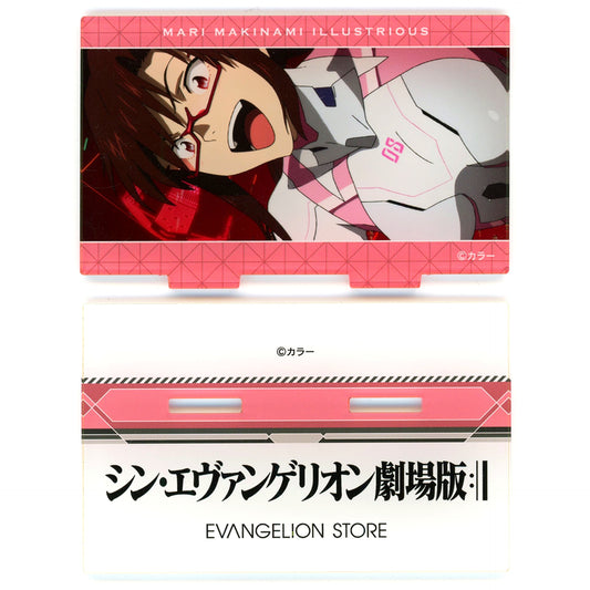Mari Makinami Illustrious Scene Shot Shin Evangelion Theatrical Edition Acrylic Stand EVANGELION STORE Limited [USED]
