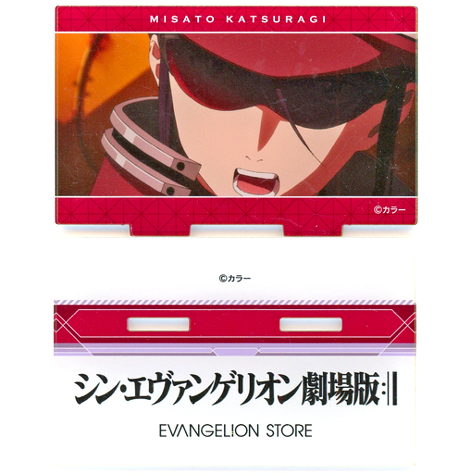 Misato Katsuragi Scene Shot Acrylic Stand Evangelion: 3.0+1.0 Evangelion Store Ltd [USED]