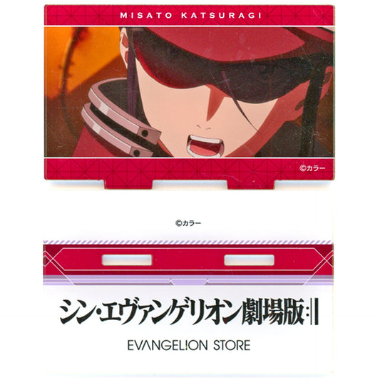 Misato Katsuragi Scene Shot Acrylic Stand Evangelion: 3.0+1.0 Evangelion Store Ltd [USED]