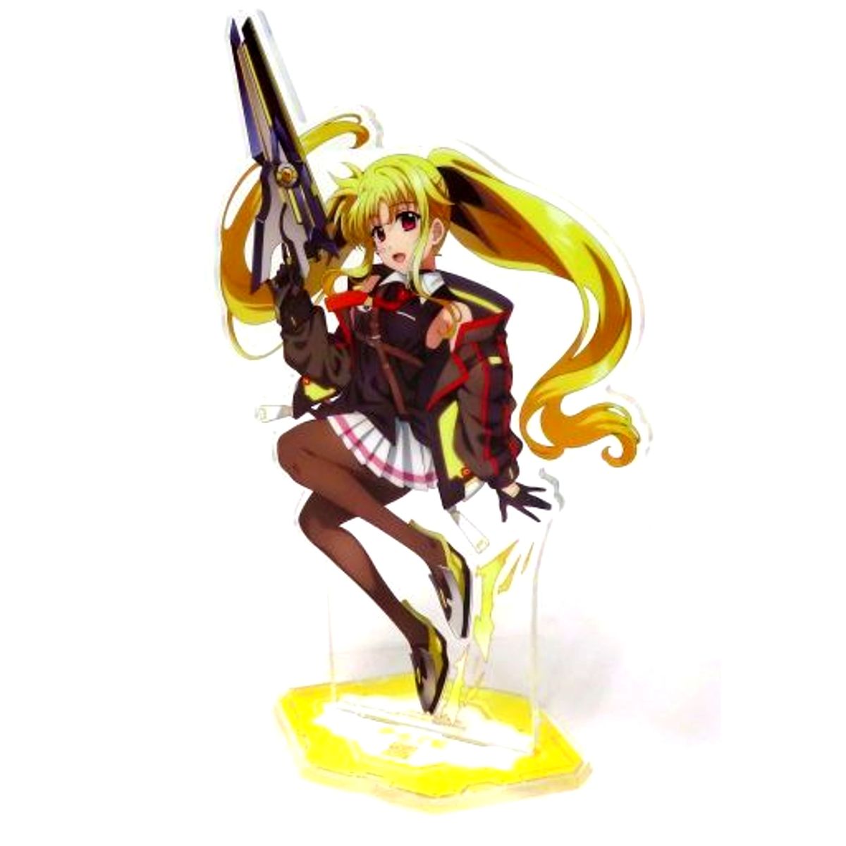 Fate Testarossa Acrylic Stand Figure Magical Girl Lyrical Nanoha Lyrical Store 2022 Lyrical Survivor [USED]