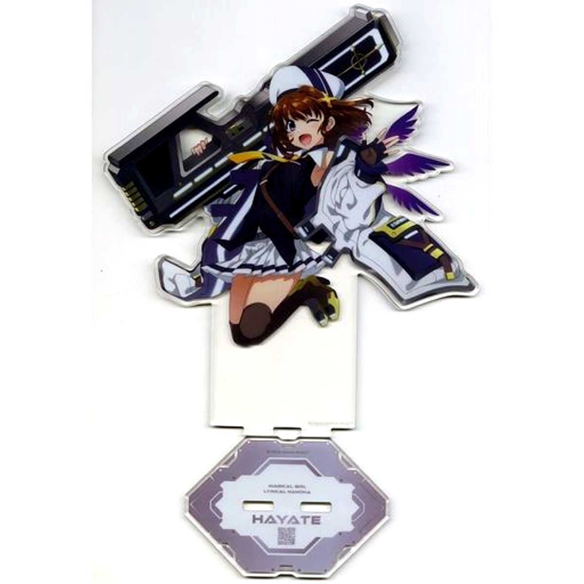 Hayate Yagami Acrylic Stand Figure Magical Girl Lyrical Nanoha Lyrical Store 2022 Lyrical Survivor [USED]