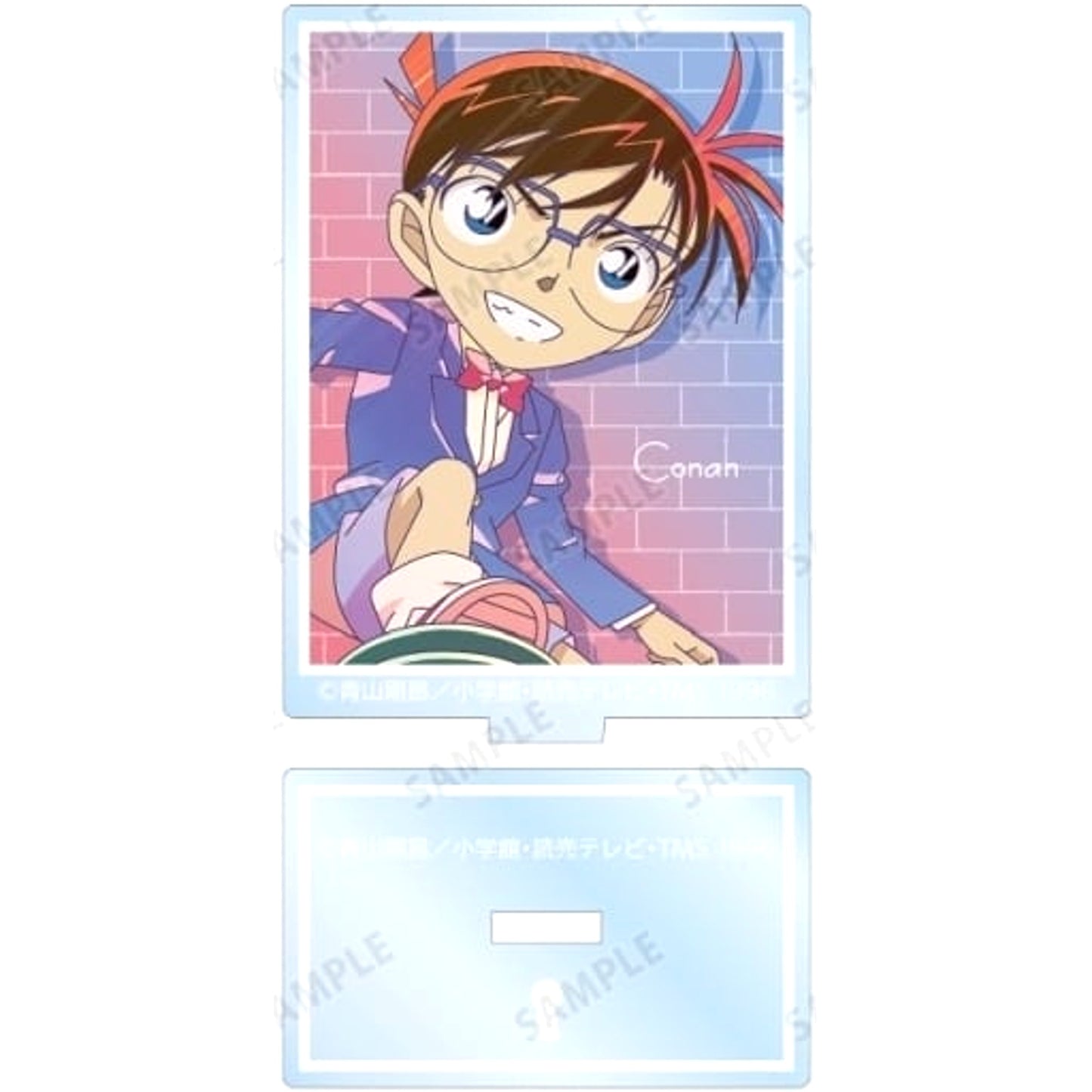 Detective Conan Conan Edogawa Trading Acrylic Stand Ani-Art clear label Acrylic Stands [USED]