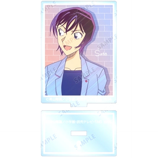 Miwako Sato Detective Conan Trading Ani-Art clear label Acrylic Stand [USED]