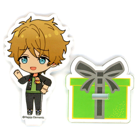 Midori Takamine Ensemble Stars!! Birthday Cookie Bear Acrylic Stand Shop Sunrise Purchase Bonus [USED]