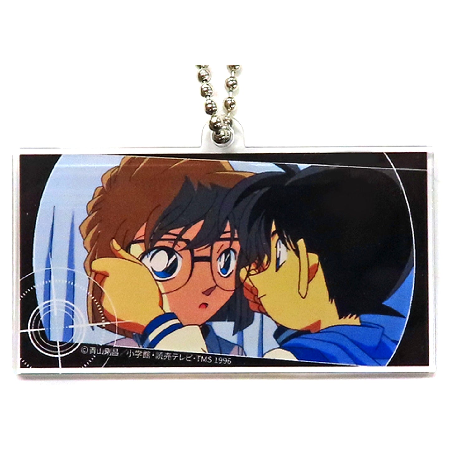 Conan Edogawa & Ai Haibara (Glasses) Detective Conan Acrylic Keychain Collection [USED]