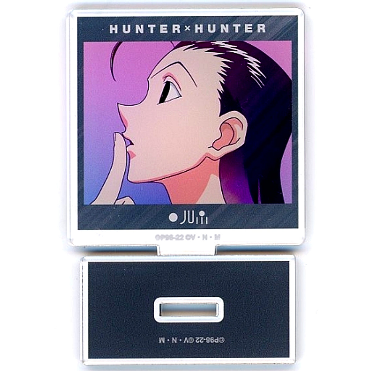 Illumi Zoldyck Hunter x Hunter Ani-Art Animate Fair in 2022 Winter Trading Ani-Art clear label Vol. 2 Acrylic Stand [USED]