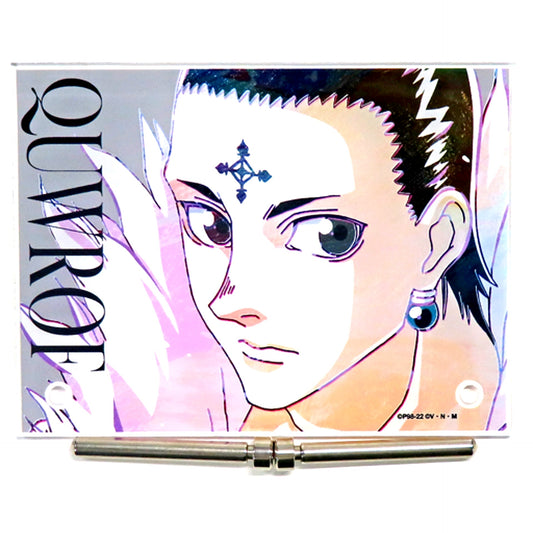 Chrollo Lucilfer Fur Ani-Art Wave 2 A6 Acrylic Stand Panel Hunter x Hunter animate Fair in 2022 Winter [USED]