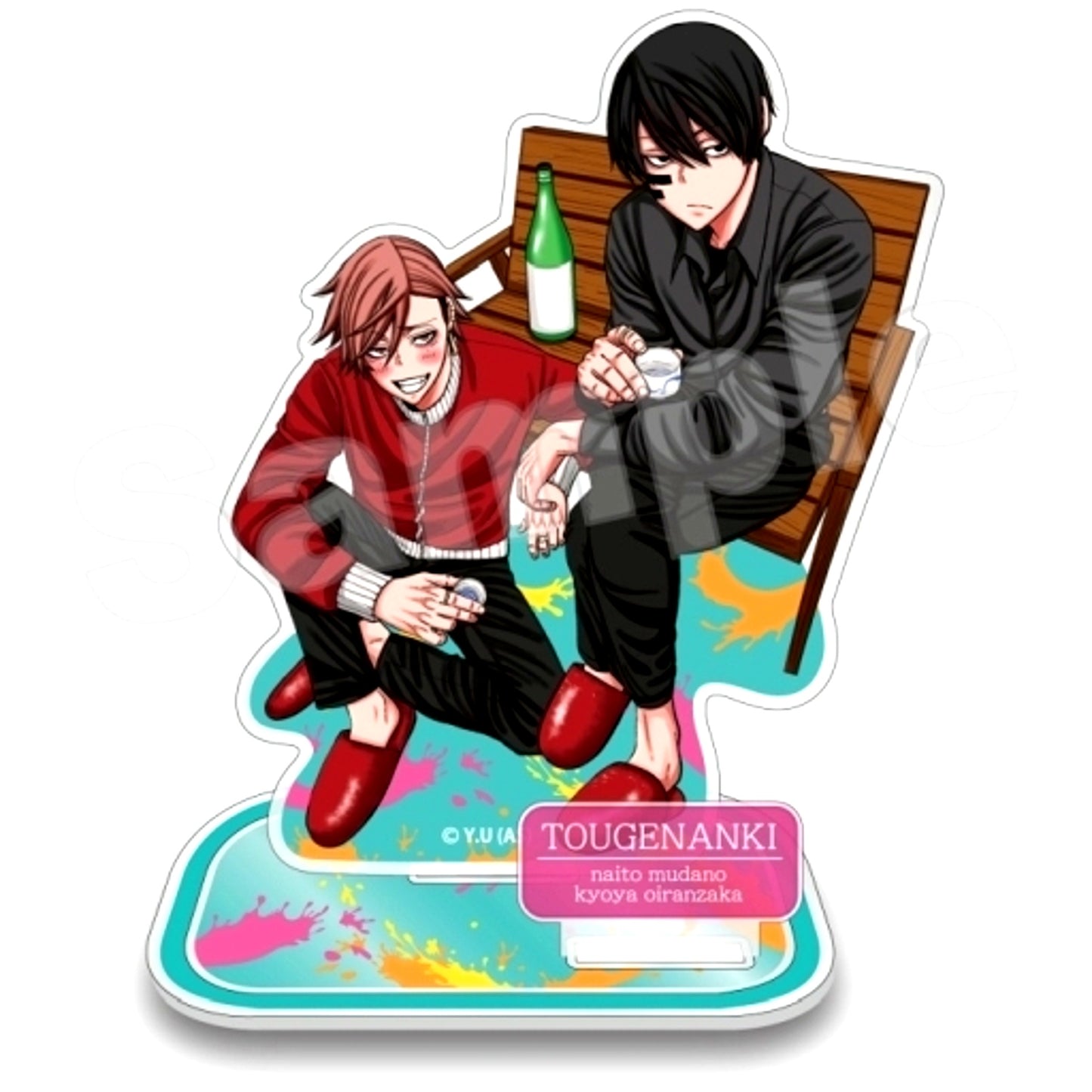Naito Mudano & Kyoya Oiranzaka Acrylic Stand Tougen Anki [USED]