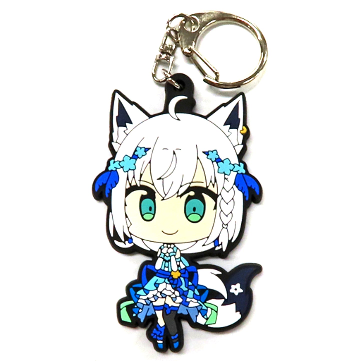 Shirakami Fubuki Hololive Aquarium Random Rubber Keychain C101 Goods [USED]